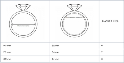 Inel Argint Intersected Shiny Bands I18